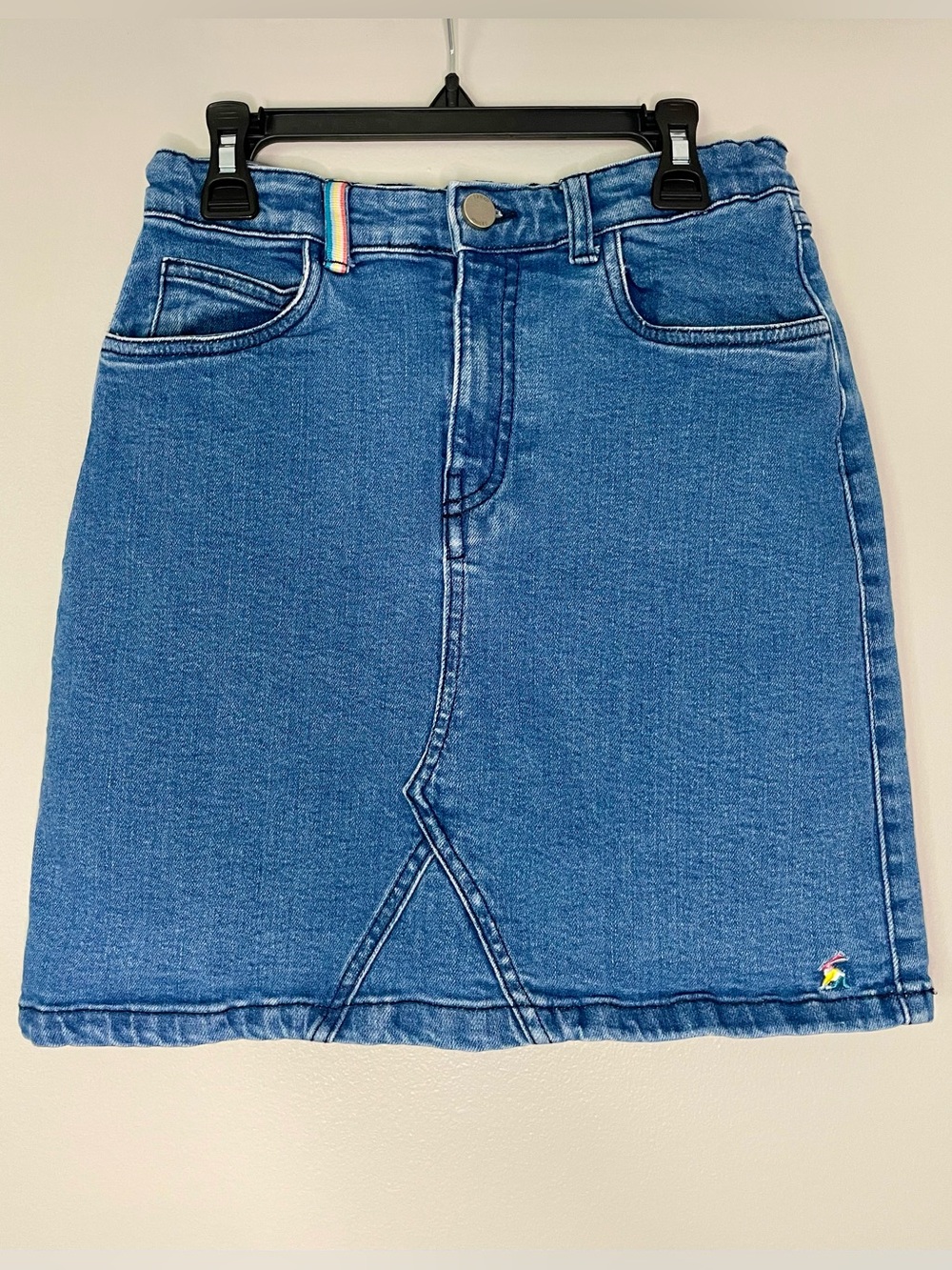 Joules Girls Hollis Denim Skirt Sz 11-12 yrs